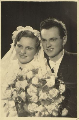 Zdjęcie ślubne pary młodej
