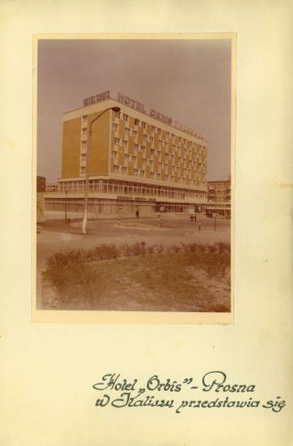 Jedno z pierwszych zdjęć hotelu z 1977 r.