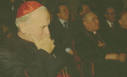 Ilustracja przedstawiająca Ojca Świętego Jana Pawła II