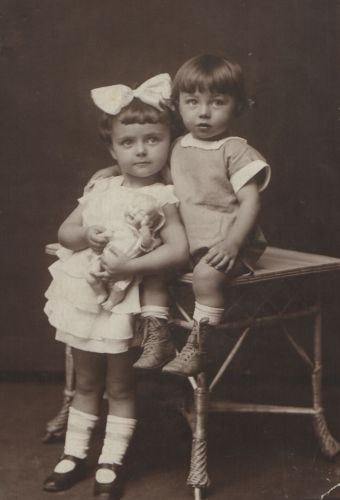 Rodzeństwo Maria i Zenon Jóźwia