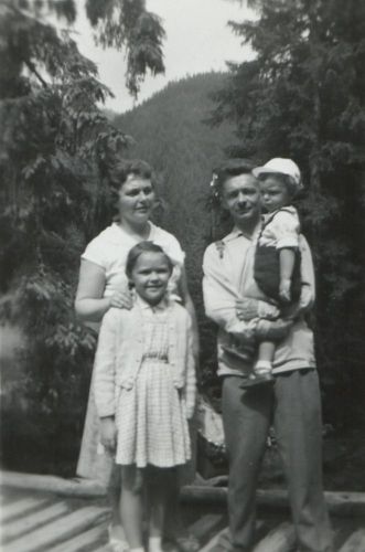 Karol i Maria podczas pobytu w Zakopanem