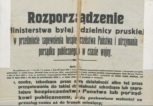 Wystawa on-line: Wojna polsko-bolszewicka