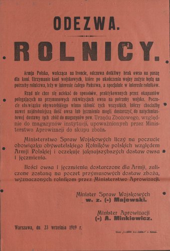 Wystawa on-line: Wojna polsko-bolszewicka